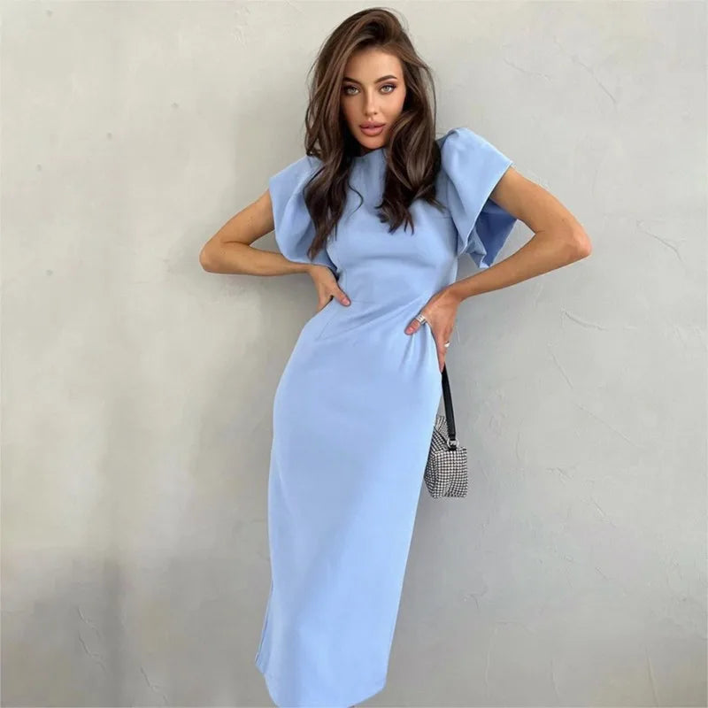 Vestido Azul Céu