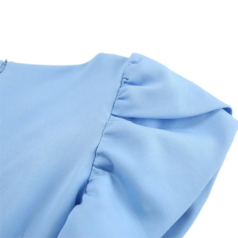 Vestido Azul Céu